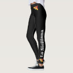 La Siciliana Leggings<br><div class="desc">The symbol of Sicily, the largest island of the Mediterranean, is La Trinacria. Medusa's head with the three legs showing the 3 corners and shape of the this raw, rugged, and most beautiful of Italian islands. Gift it to that lover of all things Italian with that special affinity towards La...</div>
