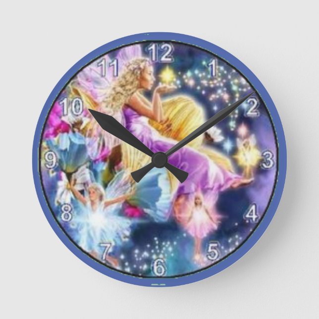 La sirenita round clock (Front)