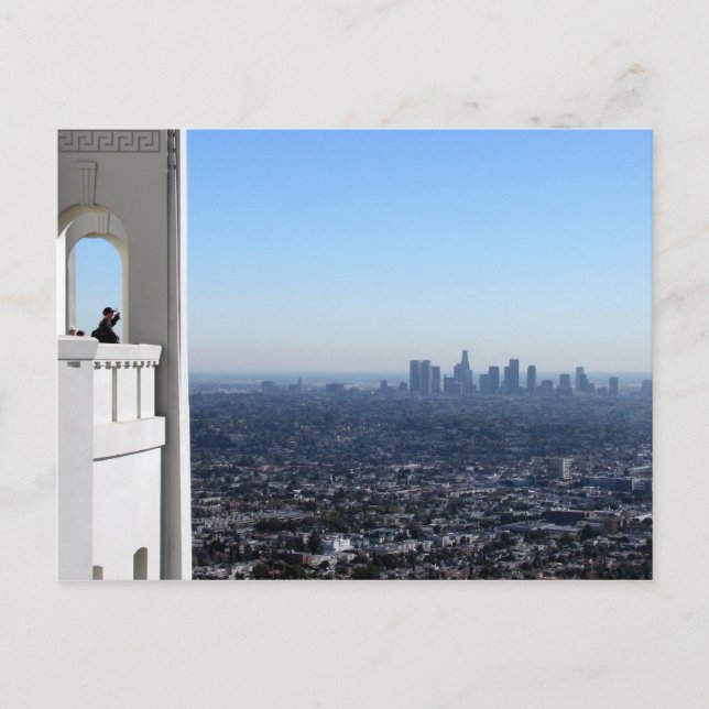 LA Skyline Postcard (Front)