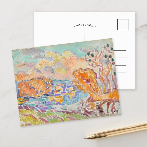 La Sologne  Louis Valtat Postcard