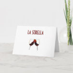 LA SORELLA (sister) ITALIAN BIRTHDAY Card<br><div class="desc">SAY IT IN "ITALIAN" and make a great Birthday Impression on that Special Person in Your Life :)</div>