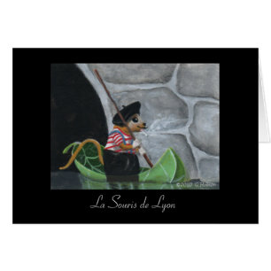 La Souris de Lyon Miniature Art Print Cards