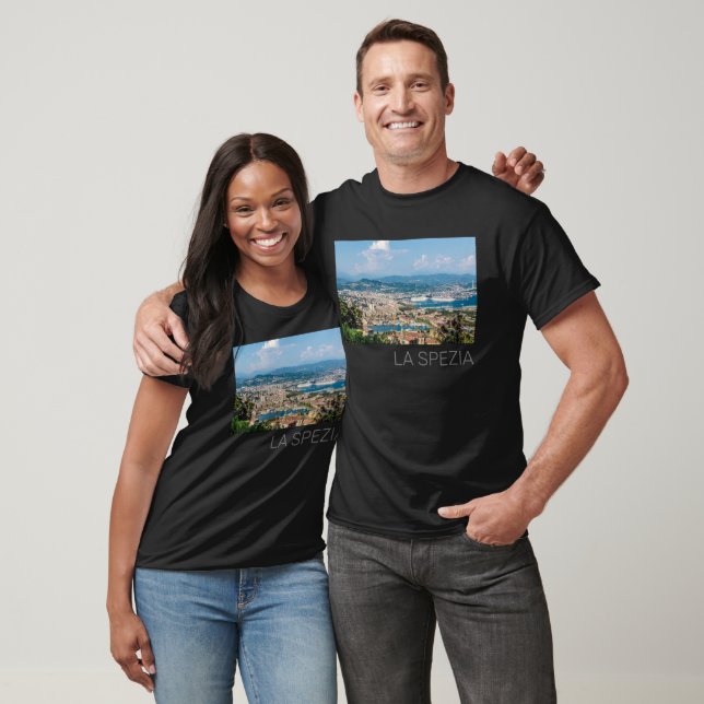 La Spezia Cityscape Liguria Italy Holiday Souvenir T-Shirt (Unisex)