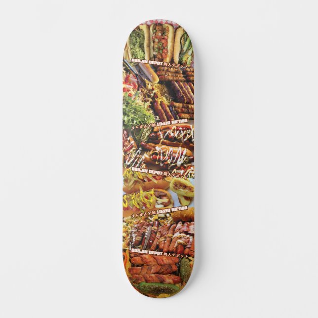 LA street dogs skateboard (Front)