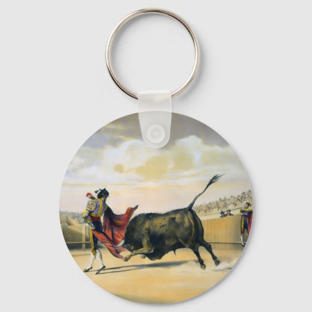 La Suerte de la Capa Keychain (Front)