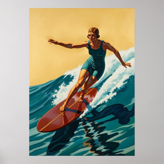LA SURFEUSE (The Surfer) Poster (Front)