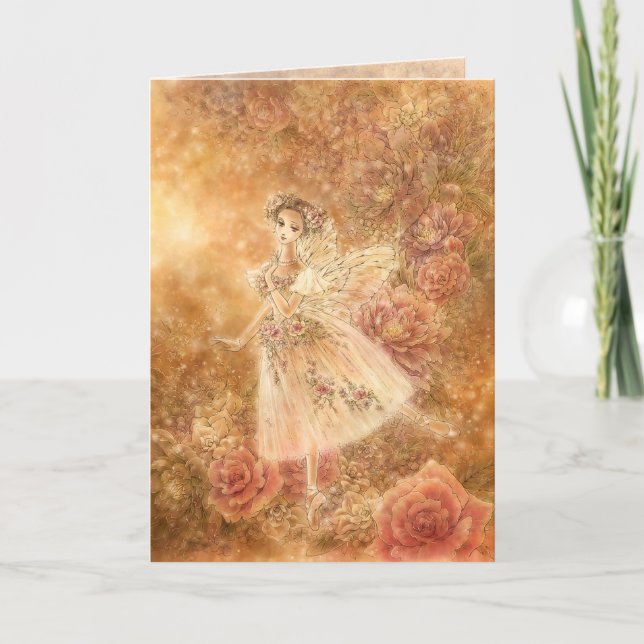 La Sylphide Greeting Card (Front)