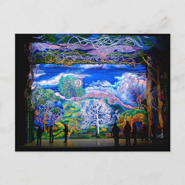 LA SYLPHIDE tech rehearsal post card (Front)