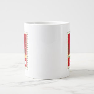 La taza con sello vietnamita de Saigón Giant Coffee Mug