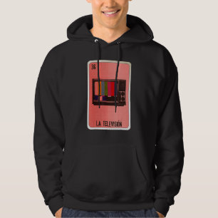 La Television Mexican Slang Lottery Bingo Cards Hoodie