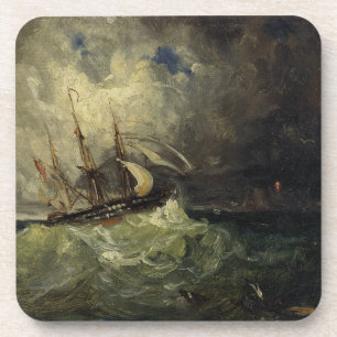 La Tempête – Félix Ziem Beverage Coaster