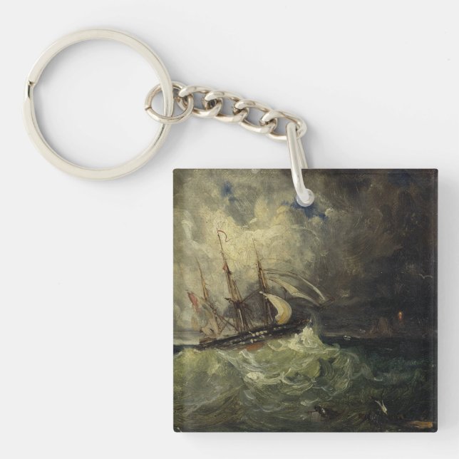 La Tempête – Félix Ziem Keychain (Front)