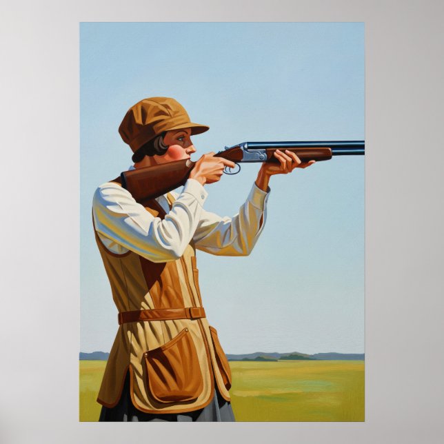 LA TIREUSE D'ÉLITE (The Elite Sharpshooter)  Poster (Front)