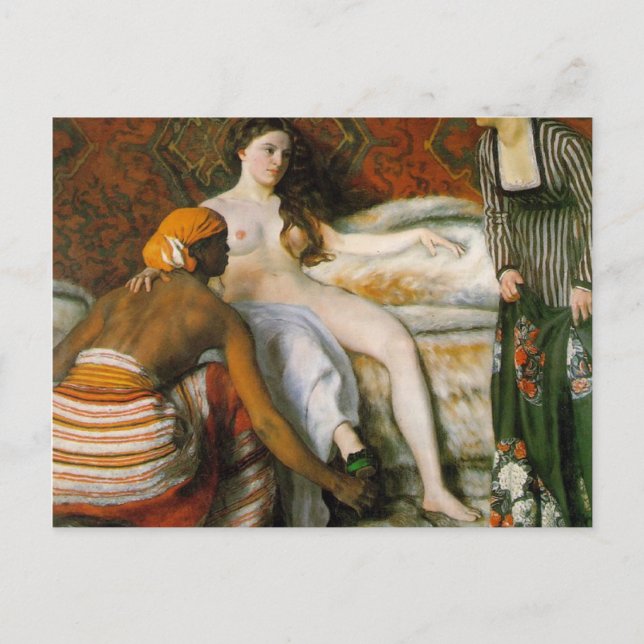 La Toilette, Frederick Brazille Postcard (Front)