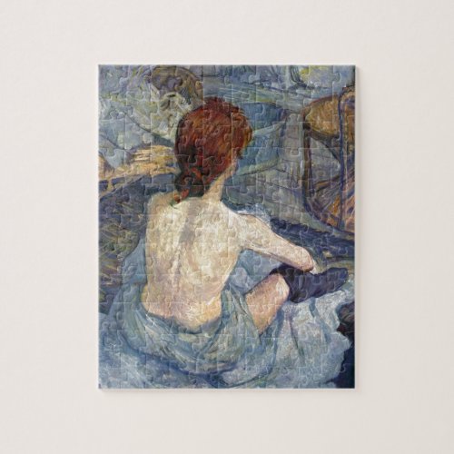 La Toilette Rousse _ Toulouse_Lautrec Painting Jigsaw Puzzle