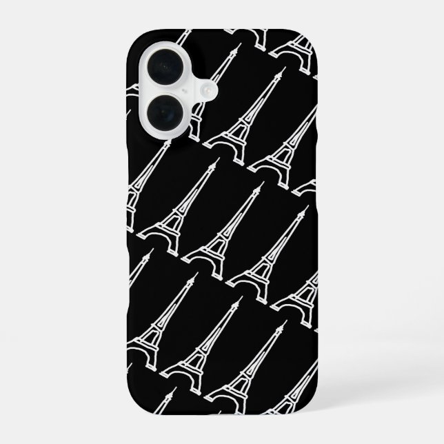 La Tour Eiffel Iphone Case (Back)