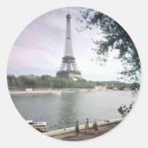 La Tour Eiffel. Paris, vers 1960.