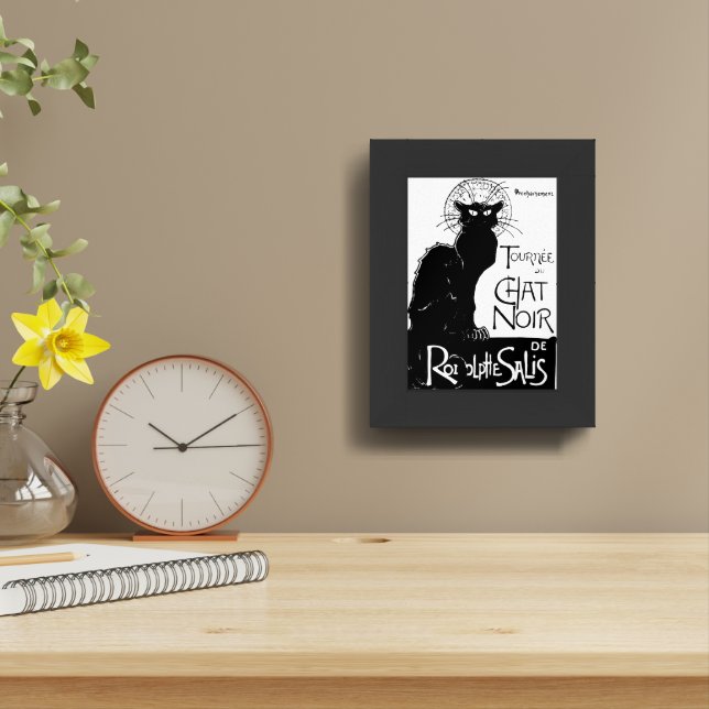La tournée du Chat Noir Framed Art (Table Top)