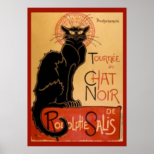 La tourne du Chat Noir Poster