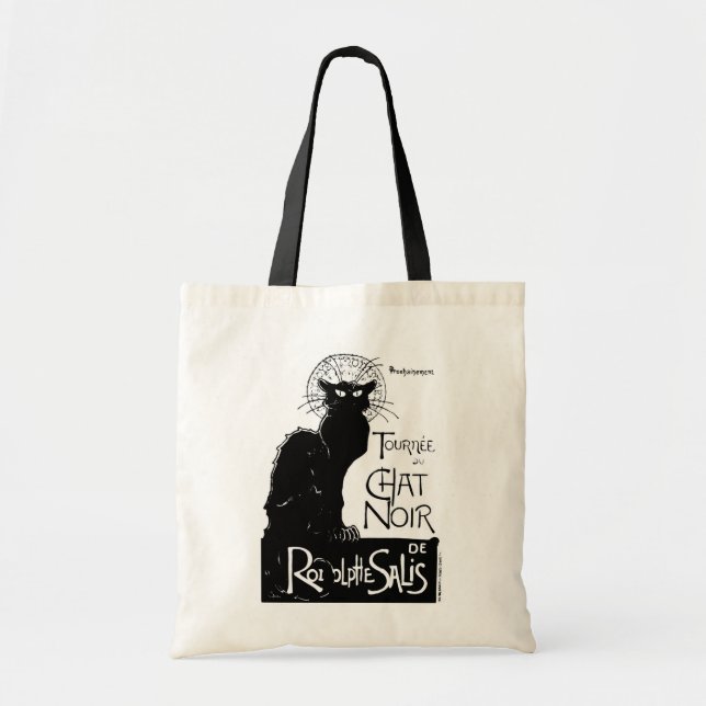 La tournée du Chat Noir Tote Bag (Front)