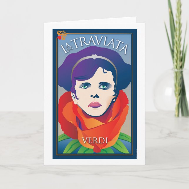 La Traviata, Opera Card (Front)