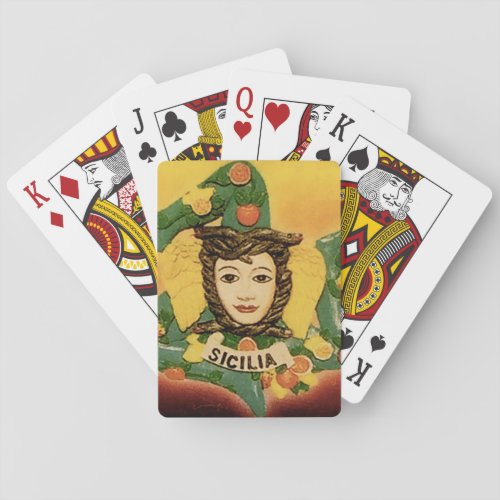 La Trinacria Playing Cards