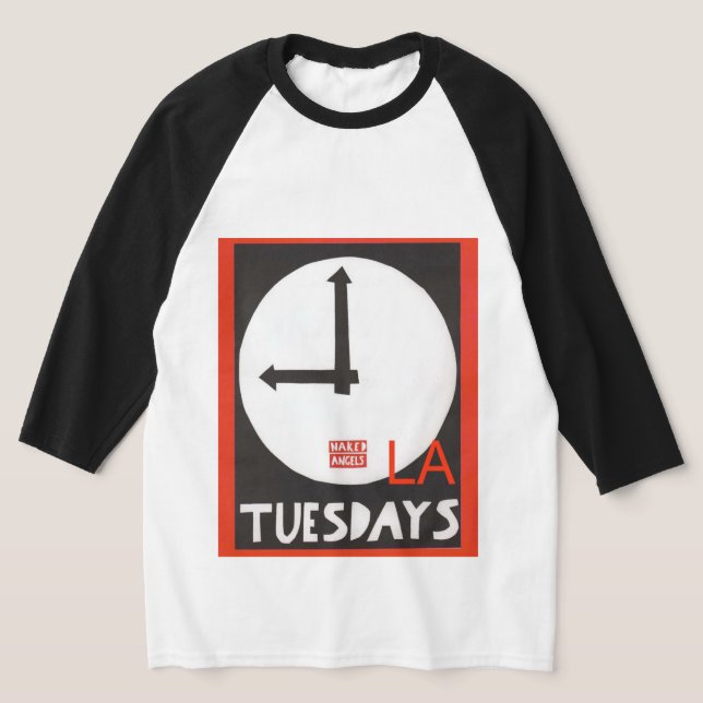 LA Tuesdays Baseball t-shirt - Unisex (Laydown)