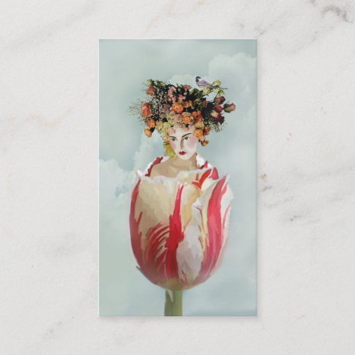 Customizable La Tulipe Business Card Templates
