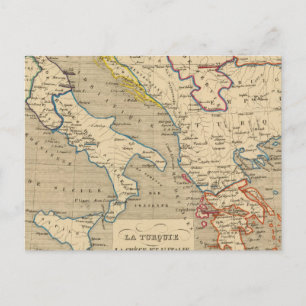 La Turquie, la Grece et l'Italie de 1700 a 1840 Postcard