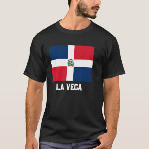 La Vega Dominican Republic Flag Emblem Escudo Cres T-Shirt
