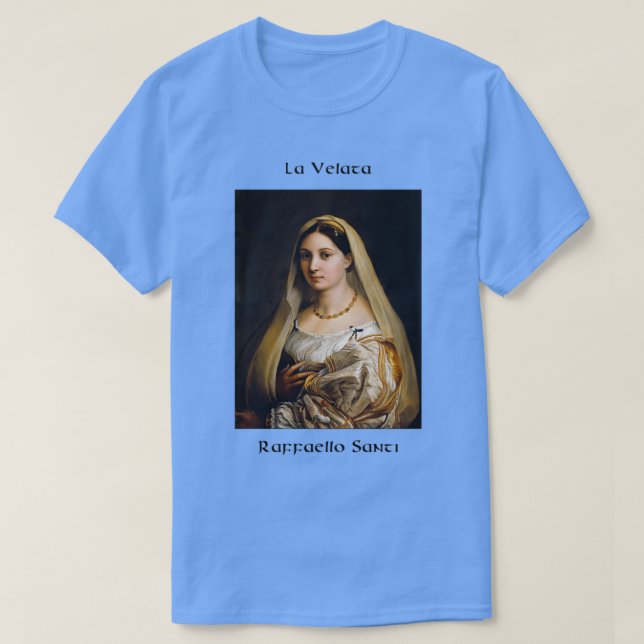 La Velata Raffaello Santi 2 T-Shirt (Design Front)