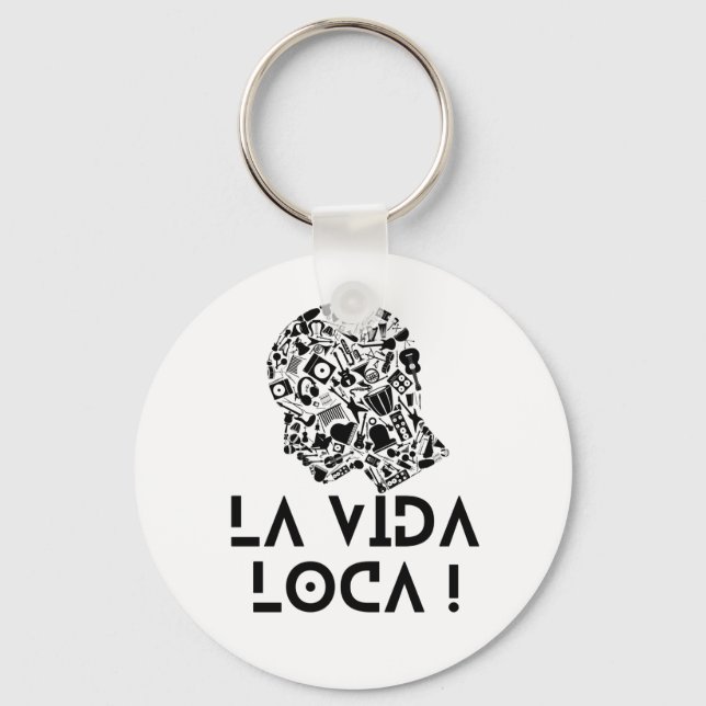 LA VIDA LOCA  KEYCHAIN (Front)