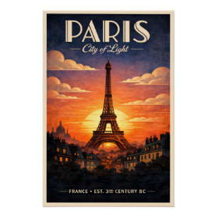 La vie à Paris Poster
