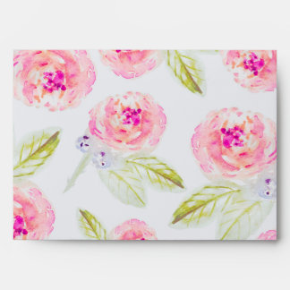 La Vie en Rose 5 by 7 Greeting Card - Blank Inside Envelope