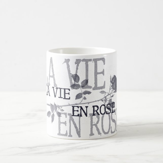 La Vie En Rose Coffee Mug (Center)