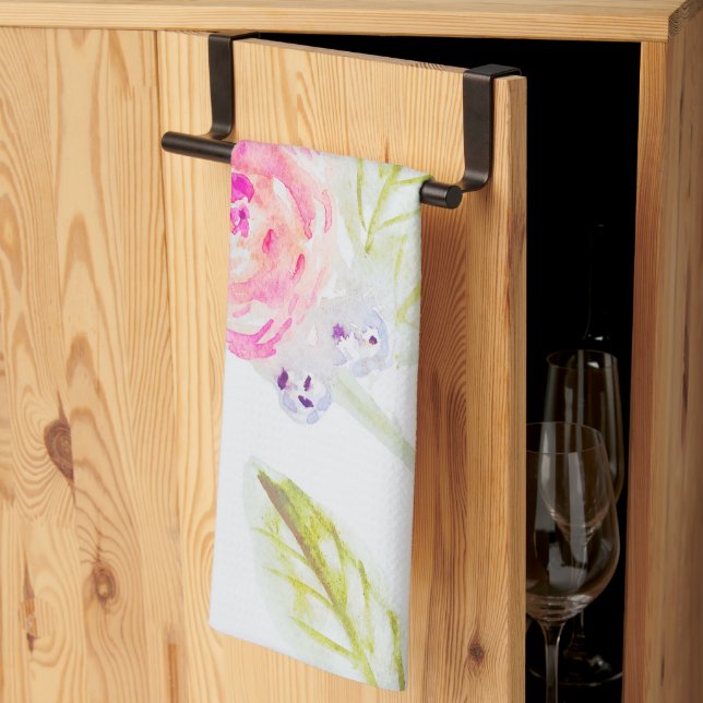 La Vie en Rose Kitchen Towel (Thirds Fold)