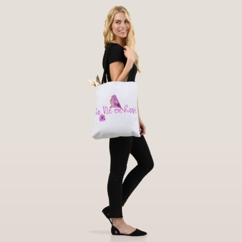 La Vie en Rose Tote Bag