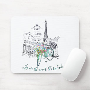 La vie est une belle balade mouse pad