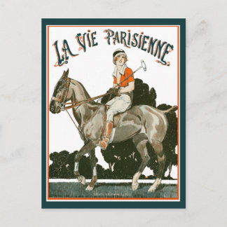 LA VIE PARISIENNE - 1919 - RENE VINCENT POSTCARD