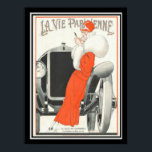 La Vie Parisienne Art Deco Poster 12 x 16<br><div class="desc">Nice Art Deco Cover Print from La Vie Parisienne.</div>