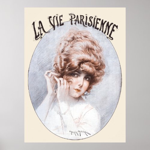 La Vie Parisienne _ August 1918 Poster