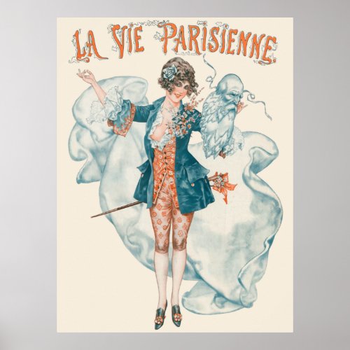 La vie parisienne _ Avril Poster