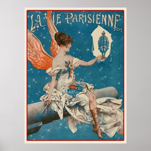 La Vie Parisienne _ Dans le ciel toil Poster