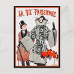 La Vie Parisienne - French Fashion Postcard