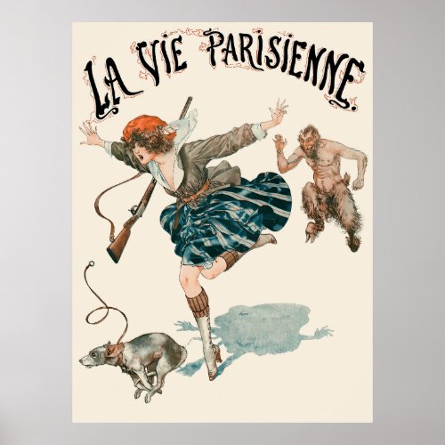La Vie Parisienne _ La chasse va souvrir Diane c Poster