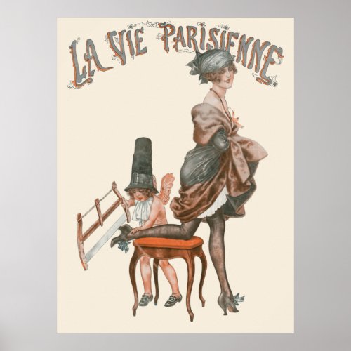 La vie parisienne _ La Facult de nos belles Poster