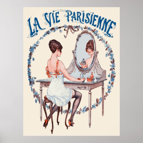 La Vie Parisienne _ Le calendrier de la Florine Poster