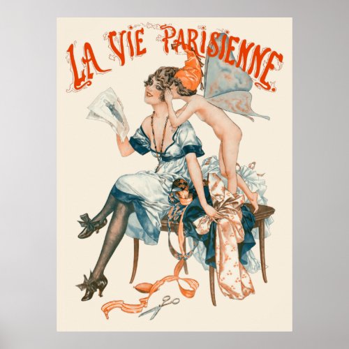 La Vie Parisienne _ Le choix dune toilette Poster