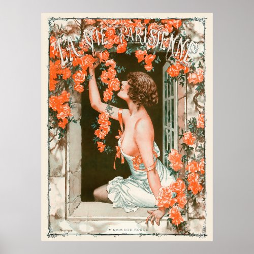 La Vie Parisienne _ Le mois des roses Poster