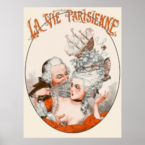 La Vie Parisienne _ Le naufrage de la Belle Poule Poster